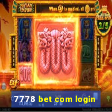 7778 bet com login